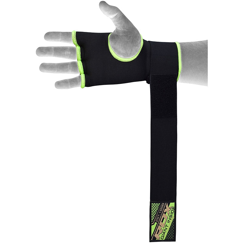 RDX 75cm Gel Inner Gloves with Wrist Strap#color_green