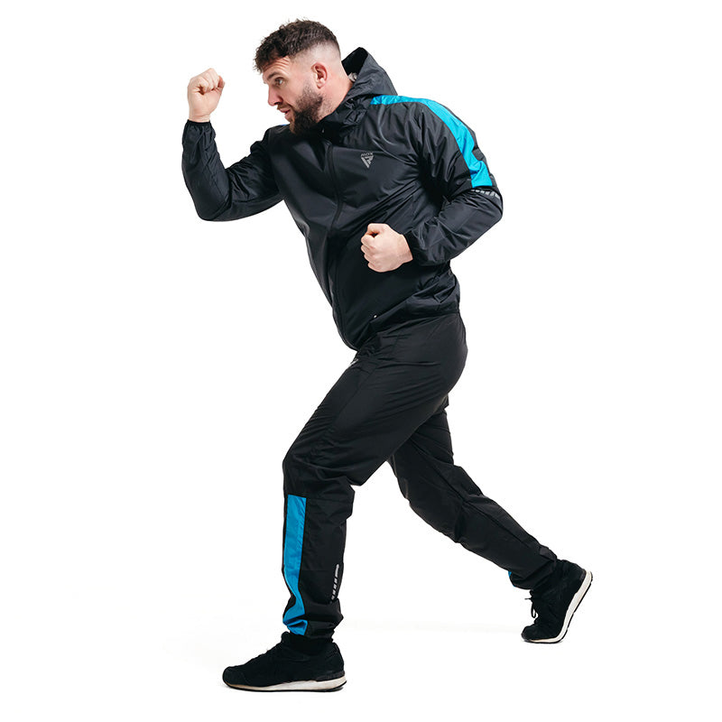 RDX H1 Weight Loss Sauna Suit#color_sky-blue