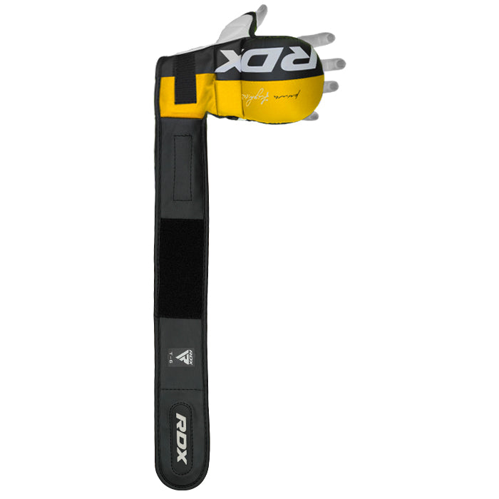 RDX T6 MMA Sparring Gloves 7oz#color_yellow