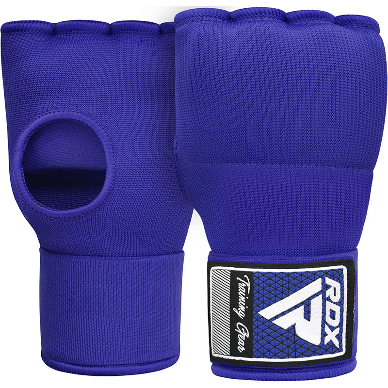 RDX IS Gel Padded Inner Gloves Hook & Loop Wrist Strap for Knuckle Protection OEKO-TEX®_Standard 100 certified#color_blue