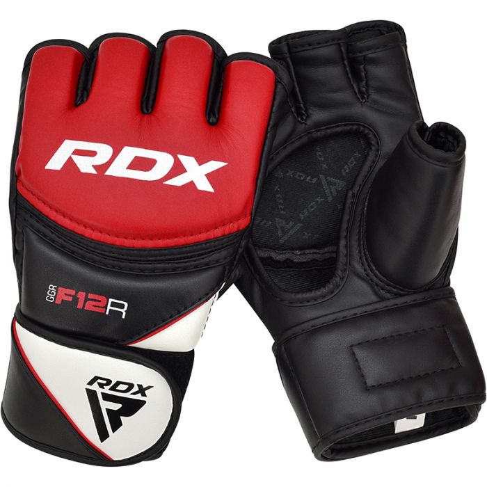 RDX F12 MMA Grappling Gloves#color_red
