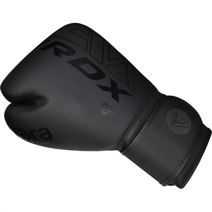 RDX F6 Kara Boxing Training Gloves Black#color_black