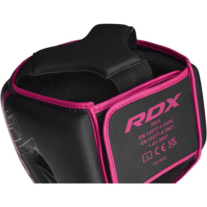 RDX F6 KARA Head Guard Black#color_pink