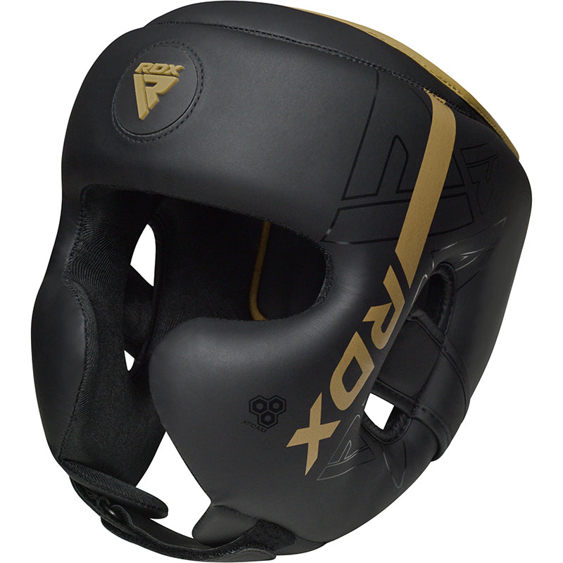 RDX F6 KARA Head Guard Black#color_golden