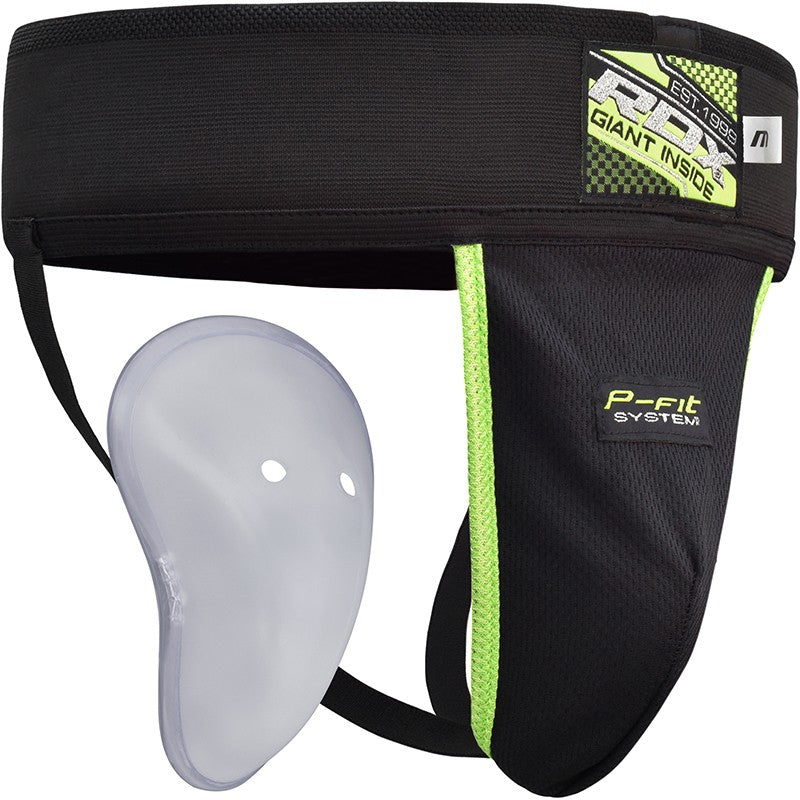 RDX H1 Groin Guard with Gel Cup#color_black