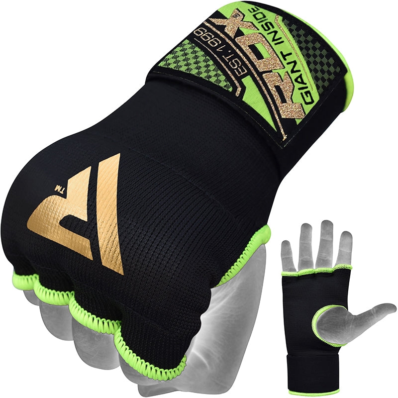 RDX 75cm Gel Inner Gloves with Wrist Strap#color_green